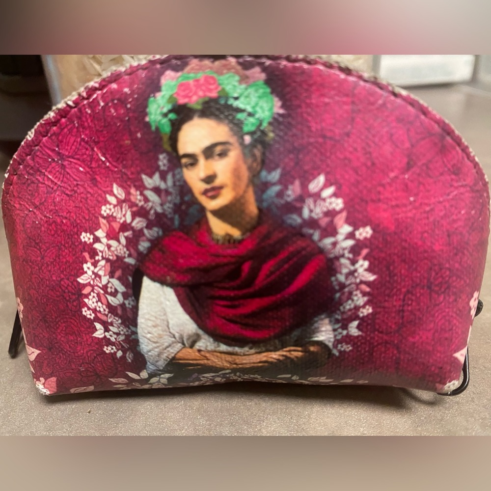 Frida Kahlo coin purse small